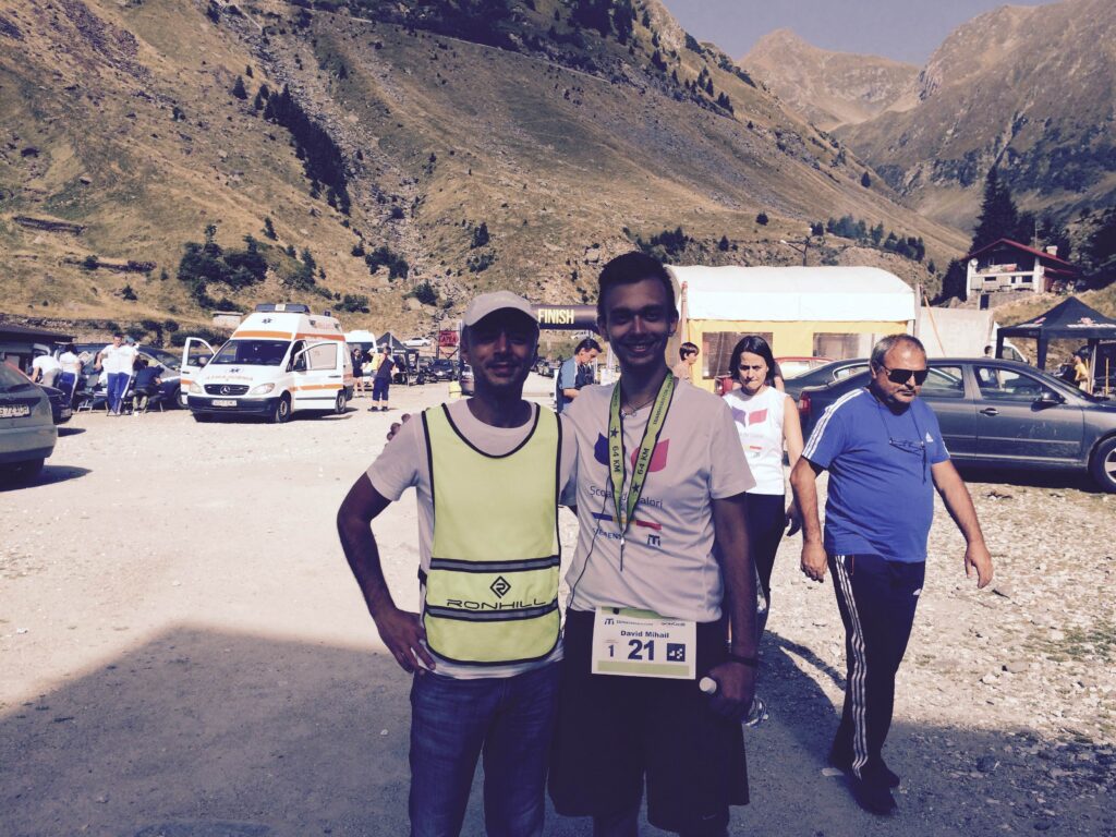 Transmaraton și transfăgărășan - Poză David Mitran și Andrei Roșu
